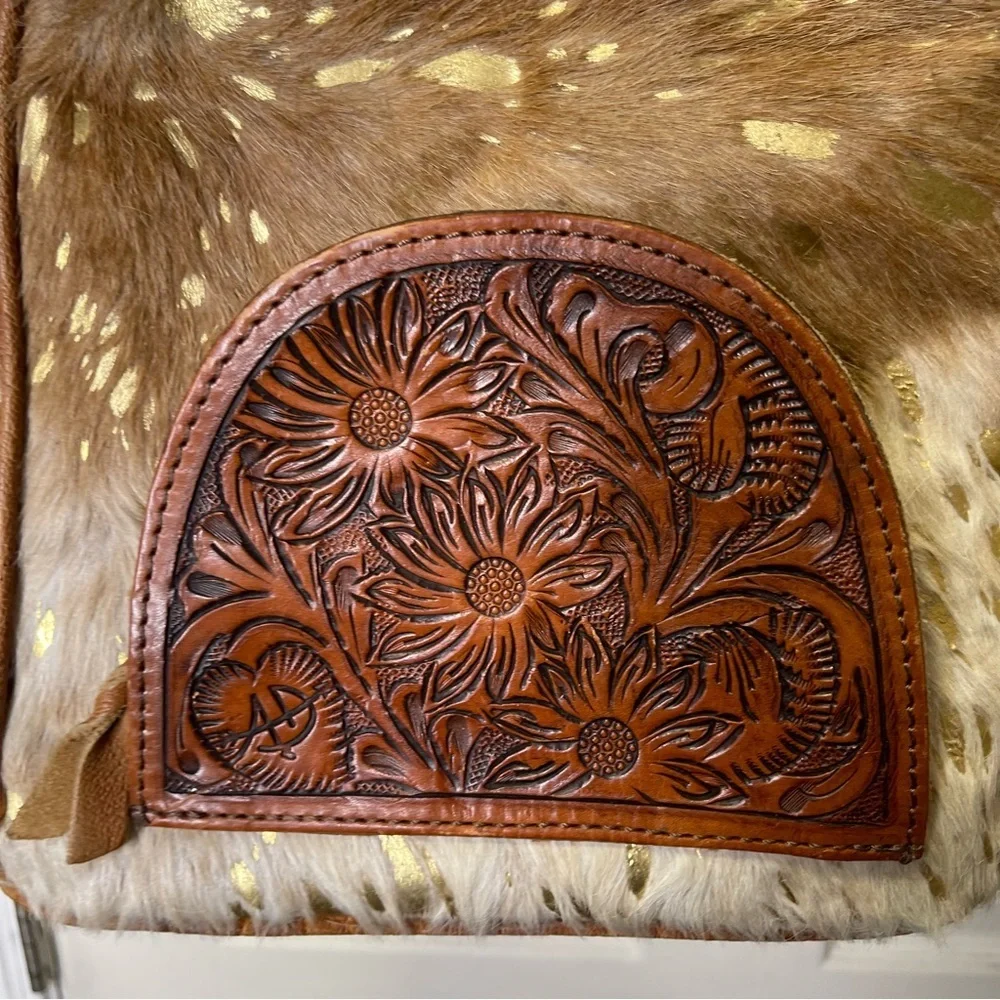 American Darling Cowhide Genuine Leather Backpack